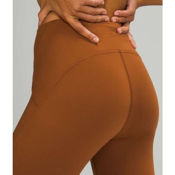 Lululemon Instill High Rise Tight Copper Brown Size 4 - Picture 7 of 8